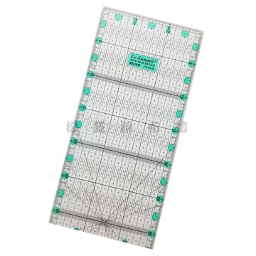 【松芝拼布坊】RS-1545 拼布專用 15*45 型板尺 霧面 防滑 定規 切割尺