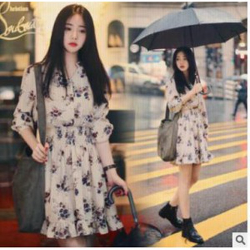 大人気アパレル 長袖レディース服 婦人服 ロングスカート ワンピース アロハ柄ドレス 通販 Lineポイント最大7 0 Get Lineショッピング
