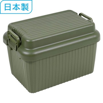 ├登山樂┤日本 Captain Stag 鹿牌  收納箱47（橄欖綠） # UL-1070