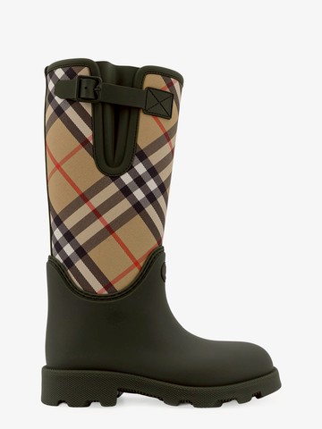 Rainboots with Traditional Check insert - BURBERRY - gender_Woman