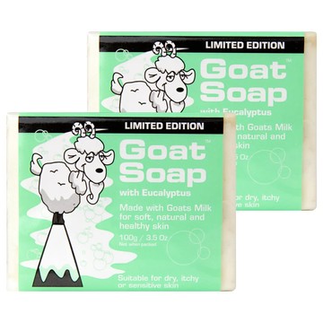 澳洲 Goat 羊乳皂 尤加利  100g  2個