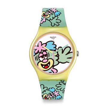 Swatch VISTY BY VERDY 經典手錶/男錶/女錶/瑞士製造 SO29Z140 (41mm)