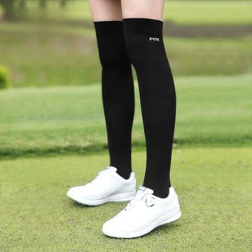 高爾夫球襪子女高筒女士過膝護腿長襪透氣長筒襪運動襪女士棉襪22