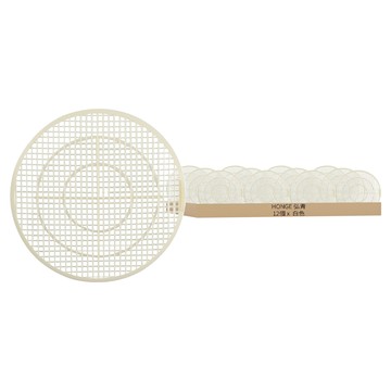 H-701 毛髮濾網 浴室排水口專用  112 x 112 x 12mm  白色