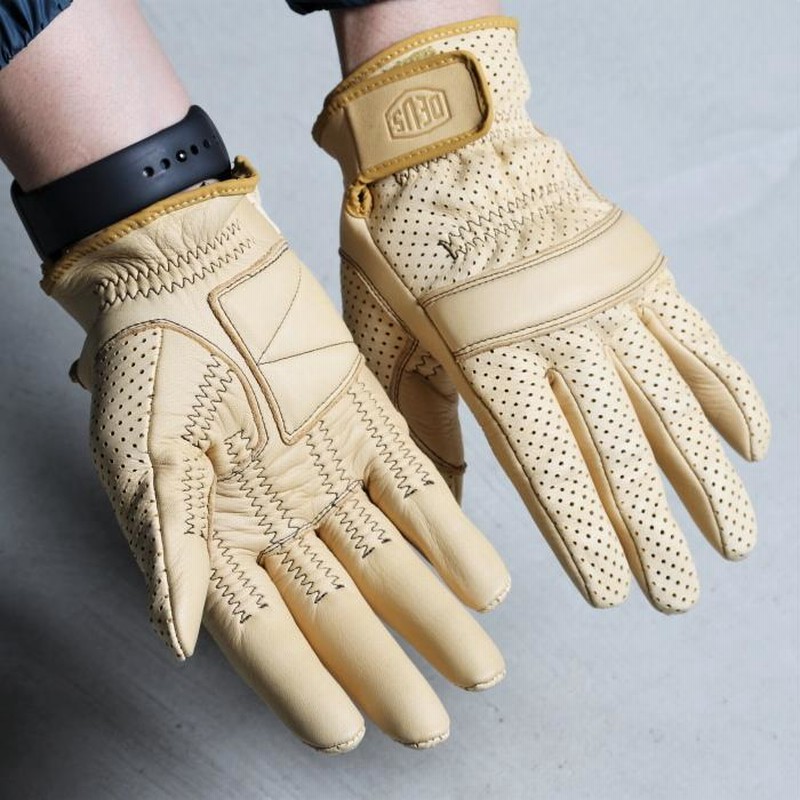 デウス グローブ DEUS EX MACHINA MESH GRIPPING GLOVE BLACK/TAN