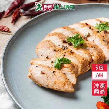 野人舒食巴蜀麻辣雞胸5包/組(180g/包)【愛買】