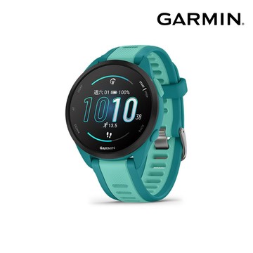 【展示品】GARMIN  Forerunner 165 GPS音樂跑錶010-02863-52 / 弛放綠