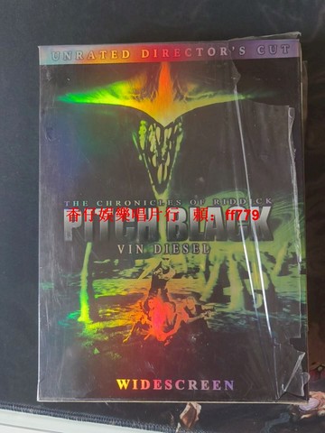 星際傳奇1-2集DVD-9 導演剪輯版 范迪塞爾主演 科幻動作片 收藏品 畫質清晰音質出眾 二手光碟保存完好