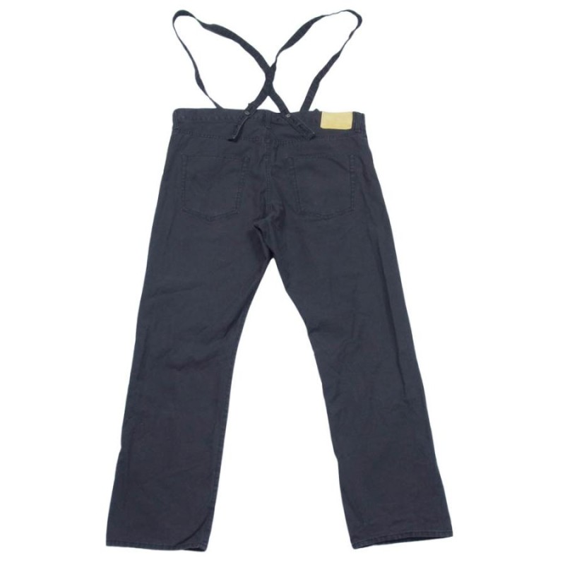 VISVIM ビズビム 0120105008006 20年製 FLUXUS 15 CHINO F.I.L. EXCLUSIVE サスペンダー  チノパンツ チャコール系 2【中古】 | LINEブランドカタログ