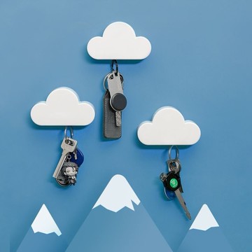 玄關柜放鑰匙雜物收納擺件家居裝飾品可愛簡約輕奢創意入戶進門口