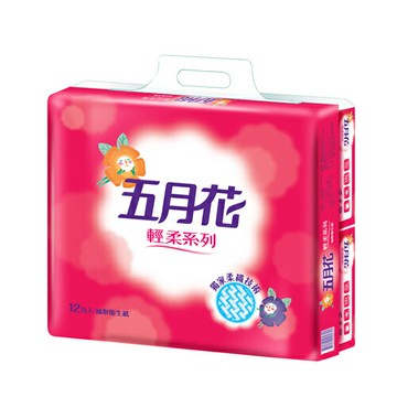五月花輕柔抽取式衛生紙 (110抽/72包/箱)  (偏遠不送)