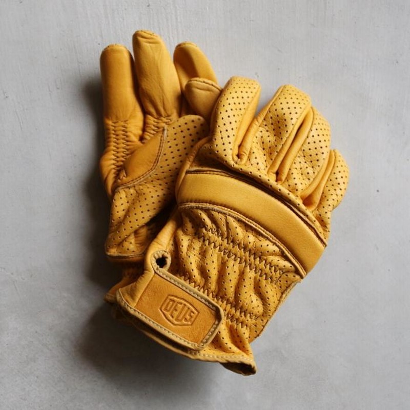 デウス グローブ DEUS EX MACHINA MESH GRIPPING GLOVE BLACK/TAN