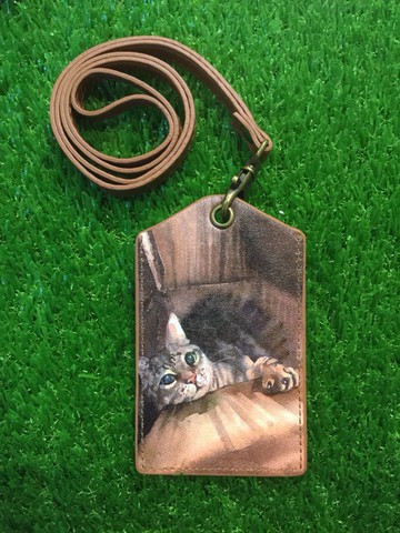 3貓小舖~本命紙箱 票卡夾(插畫家:詞不DA藝)