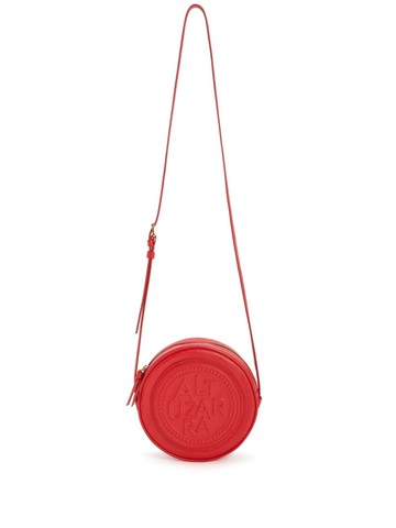 Altuzarra - Medallion Coin leather crossbody bag - women - Calf Leather - One Size - Red