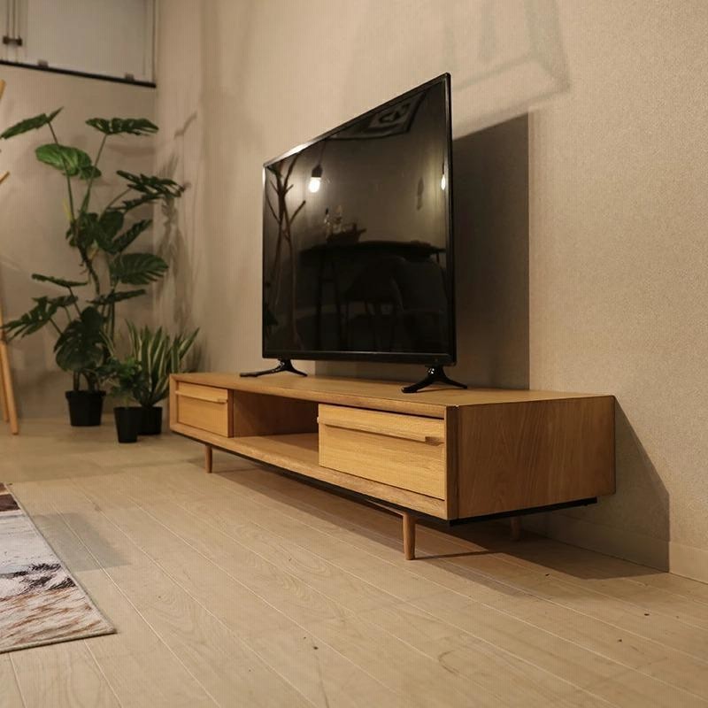値下げ】Kurasino テレビ台 ナチュラル 収納付き 北欧風デザイン