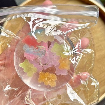 ▸現貨◂捏捏 小熊手作球 小熊麥芽糖球  流體球 麥芽糖球 手作球 捏捏樂 捏捏球 可塑 小紅書同款