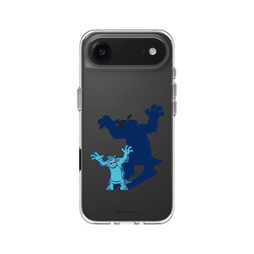 iPhone Air Clear Case（相機按鈕） 透明 - 迪士尼-皮克斯 PIXAR - Ahhhh! 毛怪