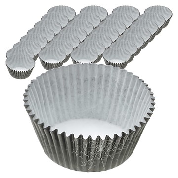 KitchenCraft 網紋蛋糕紙模 8cm  黑色  60個