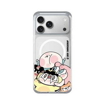iPhone 17 Pro Max ClearX (MagSafe 兼容) 霜透灰 - 鹿人 Twodeerman - 鹿人宇宙抱成一團