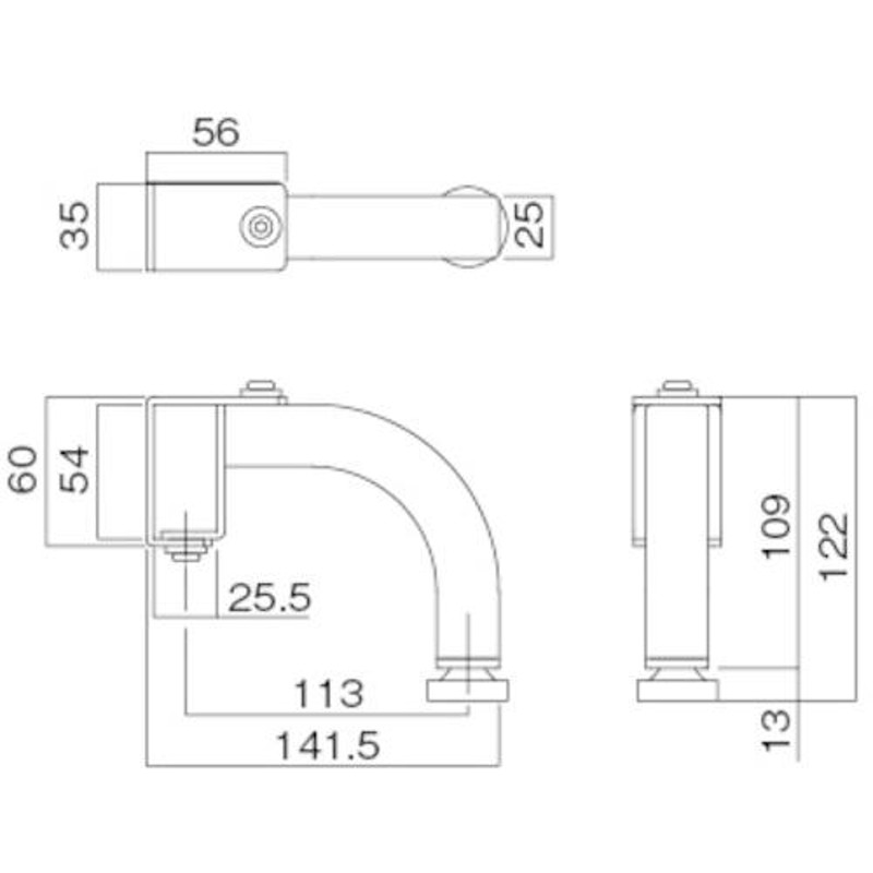 ハミレックス 補助アーム ( PHP-7704 ) ハヤミ工産(株) ハミレックス