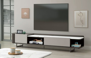 【歐風別館】舒美特7.3尺石面長櫃【基隆至台中免運費】