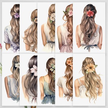 花漾女子貼紙 10款 (honne market)