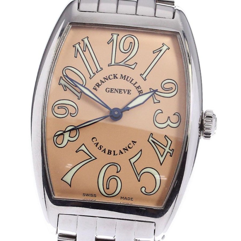 メンズFRANCK MULLER 2852 カサブランカ 自動巻き フランクミュラー - cuantico.es