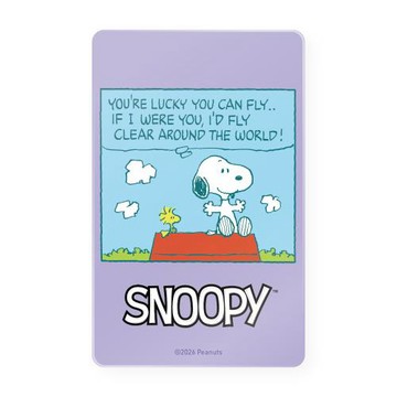 SNOOPY《我想飛》一卡通 代銷