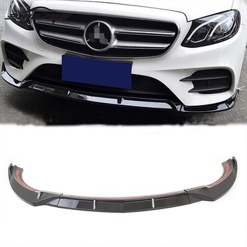 適用AMG賓士新E級W213 C級W205 前鏟E300 E200 E320改裝前鏟前包圍ABS前唇