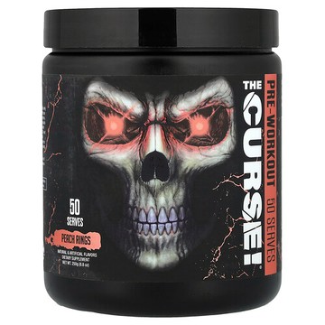 JNX Sports, The Curse!®，鍛鍊前，桃味軟糖，8.8 盎司（250 克）