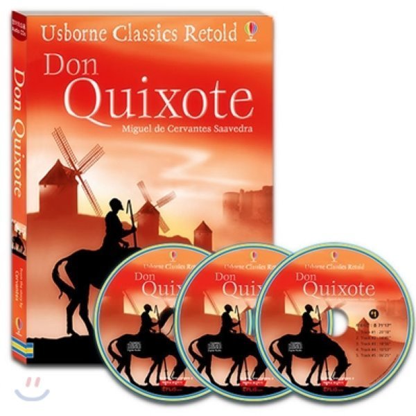 Usborne Classics Retoldエッセンシャル編：Don Quixote（Book CD）Miguel de Cervantes Saavedra