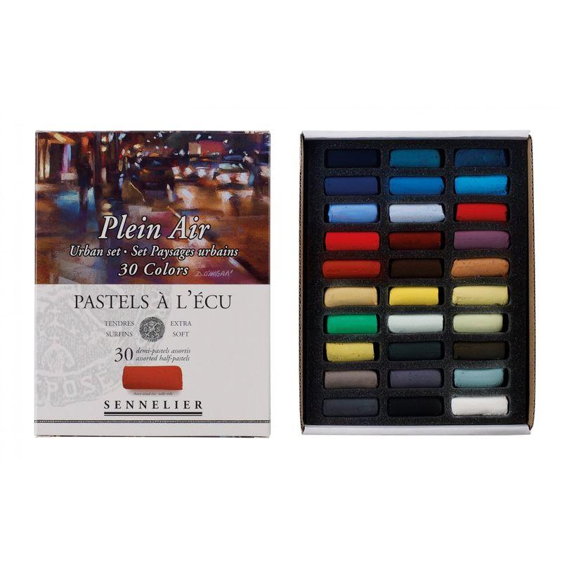 Bo te de demi-pastels tendres l cu s lection Plein Air Paysa