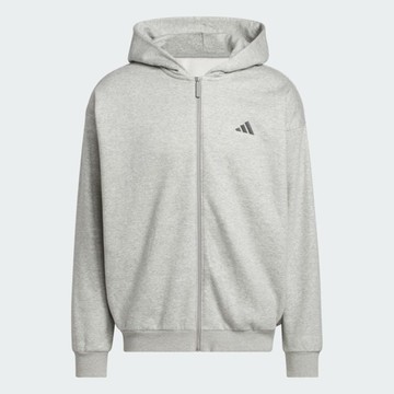 Adidas 愛迪達 Adidas Fz Hoody KB7562 男女 連帽外套 保暖 運動外套 灰