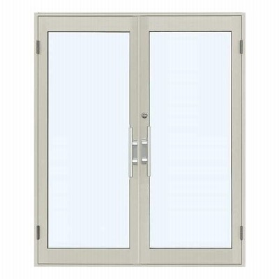 Ykkap 店舗ドア7td 両開き 単板ガラス 1ロック仕様 中桟無し W1690xh18mm アルミサッシ 事務所ドア 汎用ドア 通販 Lineポイント最大get Lineショッピング