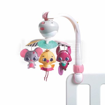 美國Tiny Love 多功能隨身音樂鈴 -夢幻公主樂園(小粉)【悅兒園婦幼生活館】