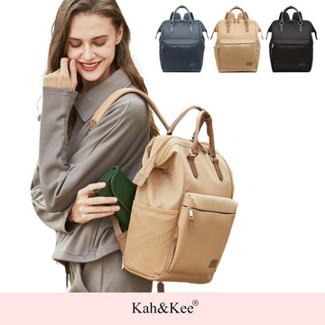 【WHOSE BAG】大開口復古防水後背包 女包 電腦背包 雙肩包 NO.WBKK050