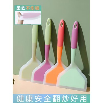 烙餅硅膠鏟子不粘鍋專用廚具玉子燒家用不傷鍋耐高溫炒菜鍋鏟煎餅