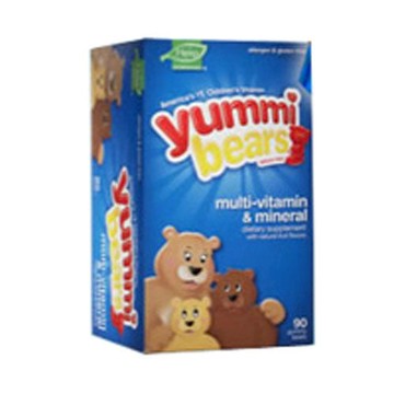 Yummi Bears MultiVitamin & Mineral Value Size 200 Bears by Yummi Bears (Hero Nutritional Products)