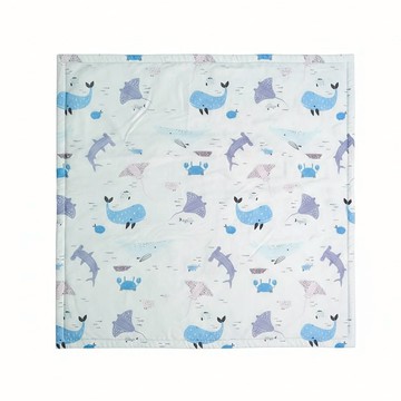 EmBrace 英柏絲 MIT 100%萊賽爾纖維涼感涼被  195 x 150cm  鯨魚海洋