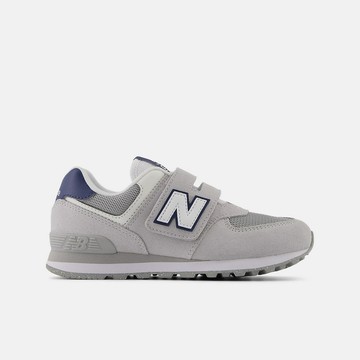 【New Balance】童鞋 休閒鞋 中大童 灰色_PV574ESB-W