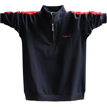 春秋款春季胖童裝立領衛衣大童男童大碼純棉薄款男生上衣加肥加大