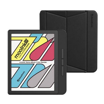 [殼套優惠組]Readmoo讀墨 mooInk Nana 7 吋彩色電子書閱讀器+7 吋磁感應保護殼