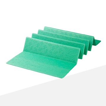 Comefree 羽量級TPE摺疊瑜珈墊 湖水綠[西合]