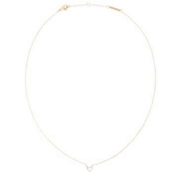 Daniel Wellington DW Mirelle Heart 心型玫瑰金項鍊-DW00401630