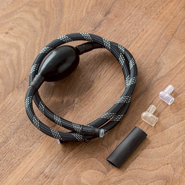 炫彩茶盤排水管帶吸水球茶幾茶臺下水管軟管茶道零配功夫茶具配件