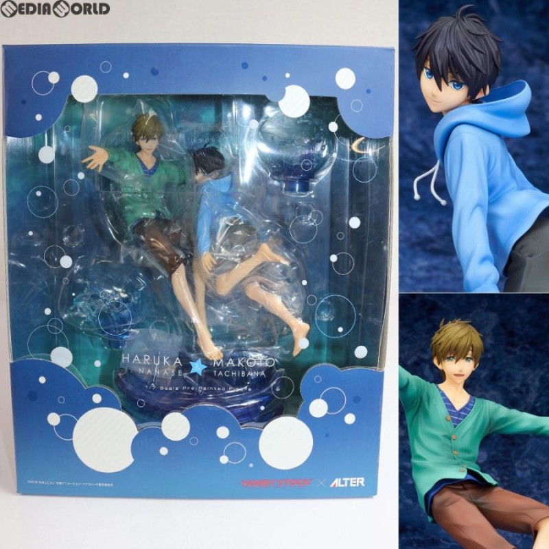 新品即納』{FIG}七瀬遙&橘真琴(ななせはるか&たちばなまこと) 映画 ハイ☆スピード!-Free! Starting Days- 1/7 フィギュア  ホビーストック/アルター | LINEブランドカタログ