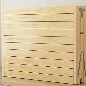 免運‍  實木折疊床 午休雙人床 出租房家用硬闆床 免安裝折疊床