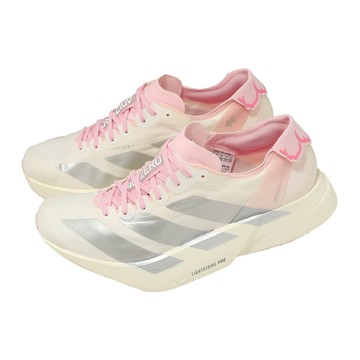 [ACS] adidas 愛迪達 競速跑鞋 Adizero Adios Pro 4 W 女鞋 米 厚底 輕量 慢跑鞋 JQ4446