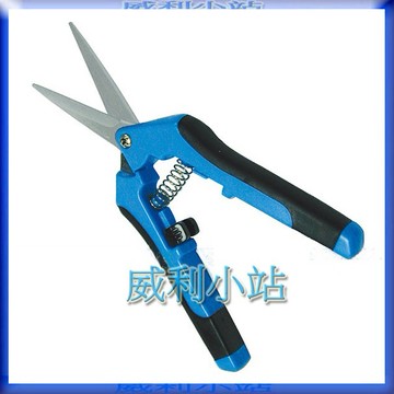 【威利小站】章魚牌 Octopus 496.166 尖細園藝花草剪刀 不鏽鋼型 165mm