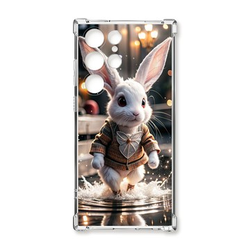 S23 系列殼 TRON 三星 S23 Ultra 湖面上的動物們 四角防摔殼 手機殼